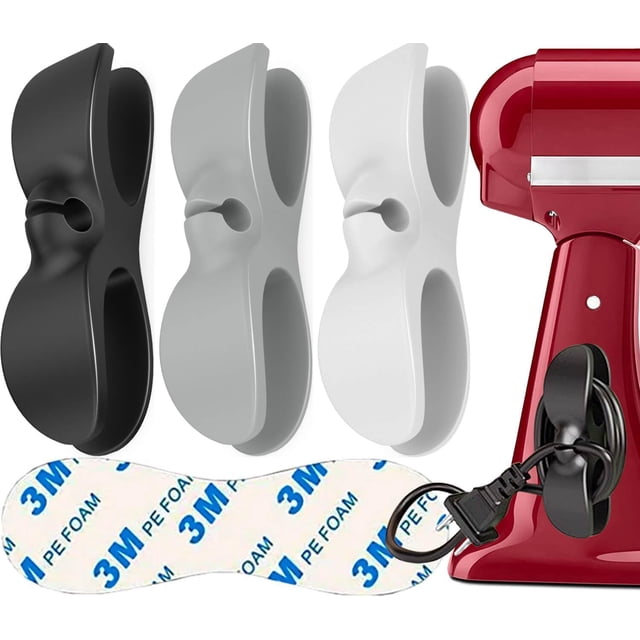 Organizador de cables AfunCrafter para electrodomésticos de cocina, 3 unidades