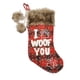 thumbnail image 1 of Naiovety Medias navideñas Copo de nieve Rejilla Colgador Calcetines Colgando Aperitivos Decoración Bolsa de regalo Titular Fiesta Yarda Kits de decoración para fiestas letras inglesas, 1 of 6