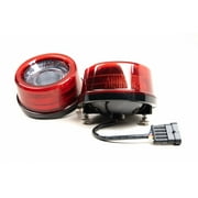 Morimoto Sealed7 2.0 LED Headlight Housing Replacement, Universal 7 Inch Round, BI-LED Ultra Bright Upgrade with Switchback DRLs, Flicker & Error Free, Plug and Play Assembly, DOT Approved (1x LF271)