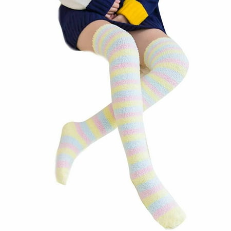 

Tangnade Fashion Women Girl Winter Over Knee Leg Warmer Soft Cotton Socks Leggin