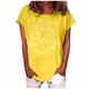 thumbnail image 2 of Pntutb - Camiseta informal para mujer con letras divertidas impresas de manga corta con cuello redondo Pntutb Pntutb-5592, 2 of 4
