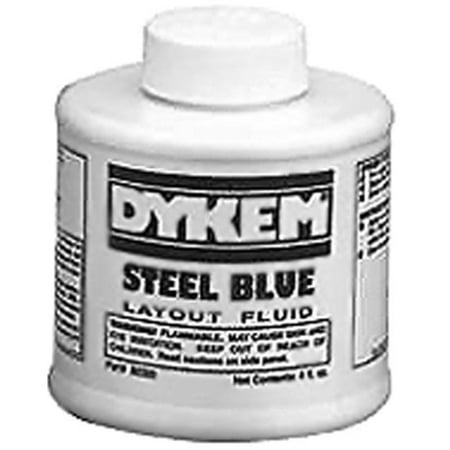 

8 oz Steel Blue Layout Fluid Brush-In Cap
