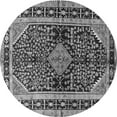thumbnail image 1 of Ahgly Company Indoor Round Persian Gray Traditional Area Rugs, 8' Round, 1 of 1
