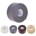 thumbnail image 4 of bedienty PVC Self Adhesive Caulk Sealing Strip Tape For Kitchen Wall Sink Toilet Bathroom gray 1Set, 4 of 6