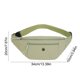 thumbnail image 3 of CaiYueKe Crossbody Bag Chest Bag Shoulder Bag Waist Pack Fanny Pack Sport Outdoor Hiking Travel Casual Lightweight Water Resistant Oxford Fabric Multi Pocket Adjustable Strap Unisex, 3 of 7