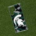 thumbnail image 2 of Michigan State Spartans HD Phone Case for Samsung Galaxy S23 Ultra (Camo) by Affinity Bands, 2 of 3