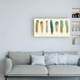 thumbnail image 3 of Trademark Fine Art 'Feather Tales VII' Canvas Art by Daphne Brissonnet, 3 of 3