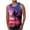 Purple, variant on Xysaqa Men's Tank Top Tropical Print Palm Tree - Beach Vacation Tee Shirt - Reg & Big & Tall Sizes
