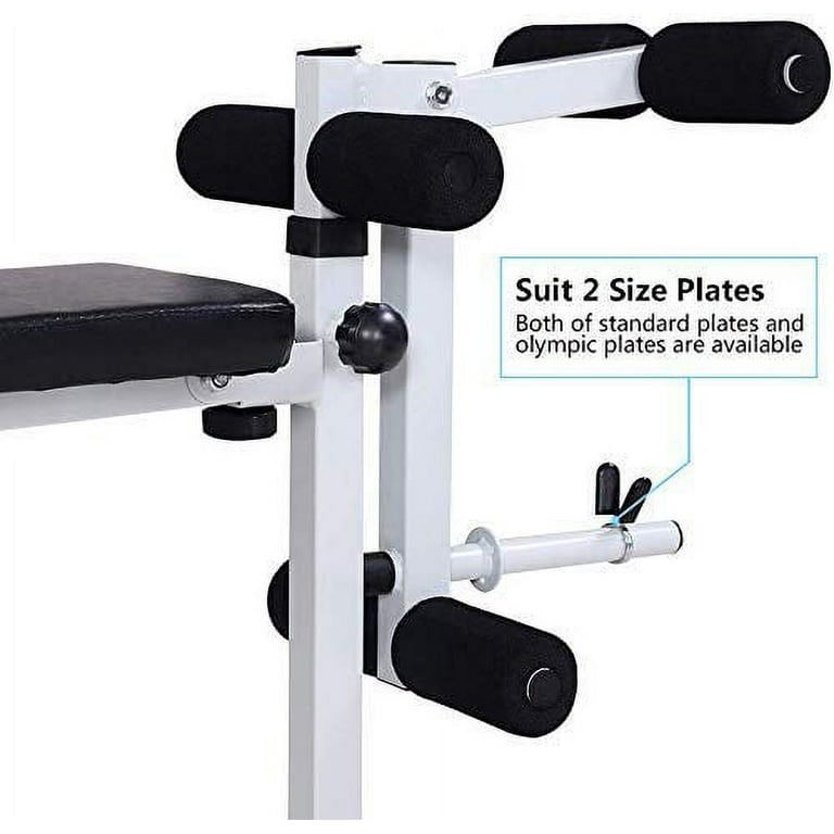 Adjustable Folding Weight Lifting Bench Multi Function Workout