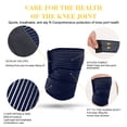 thumbnail image 4 of 4pcs, 70cm, Elastic Calf Compression Bandage for Men and Women, Compression Wraps Lower Legs for Stabilizing Ligament, Sport, Adjustable, 4 of 7