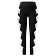 thumbnail image 3 of MKLEKYY Leggings para mujer, mallas estampadas, leggings de control, leggings deportivos de yoga para mujer, leggings de cintura alta 2664, 3 of 3
