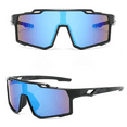 thumbnail image 2 of Polarized Sports Sunglasses for Men Women - UV400 Protection Lightweight Frame Anti-Glare Goggles for Cycling Baseball Fishing Bike Running, 2 of 8