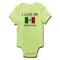 thumbnail image 1 of CafePress - I Love My Mexican Dad Infant Bodysuit - Baby Light Bodysuit, 1 of 1