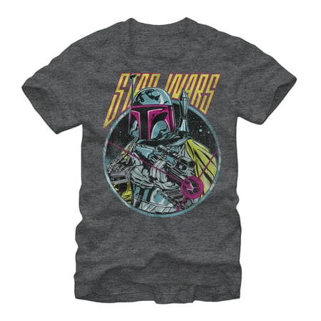 Star Wars Men's Boba Fett Blaster T-Shirt