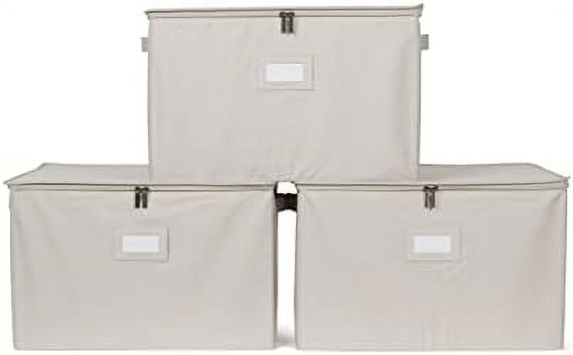 Keepsakes ZipTop Storage Box Heavy Duty Polyester Reinforced