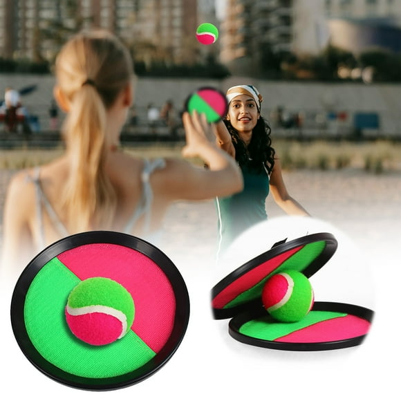 Juego infantil adhesivo para lanzar y atrapar, con ventosas, para deportes al aire libre