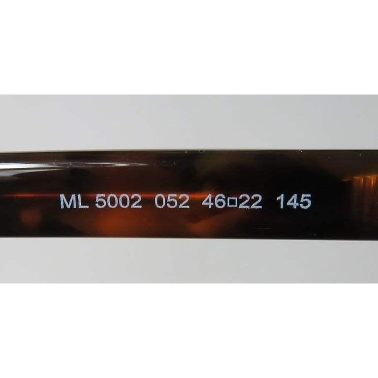 Moncler Round Eyeglasses ML5002 052 Dark Havana 46mm 5002
