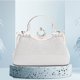 thumbnail image 5 of Bolso de mano de noche con diamantes de imitación para mujer, cartera informal, elegante, para fiesta de boda, bolso brillante, 5 of 5