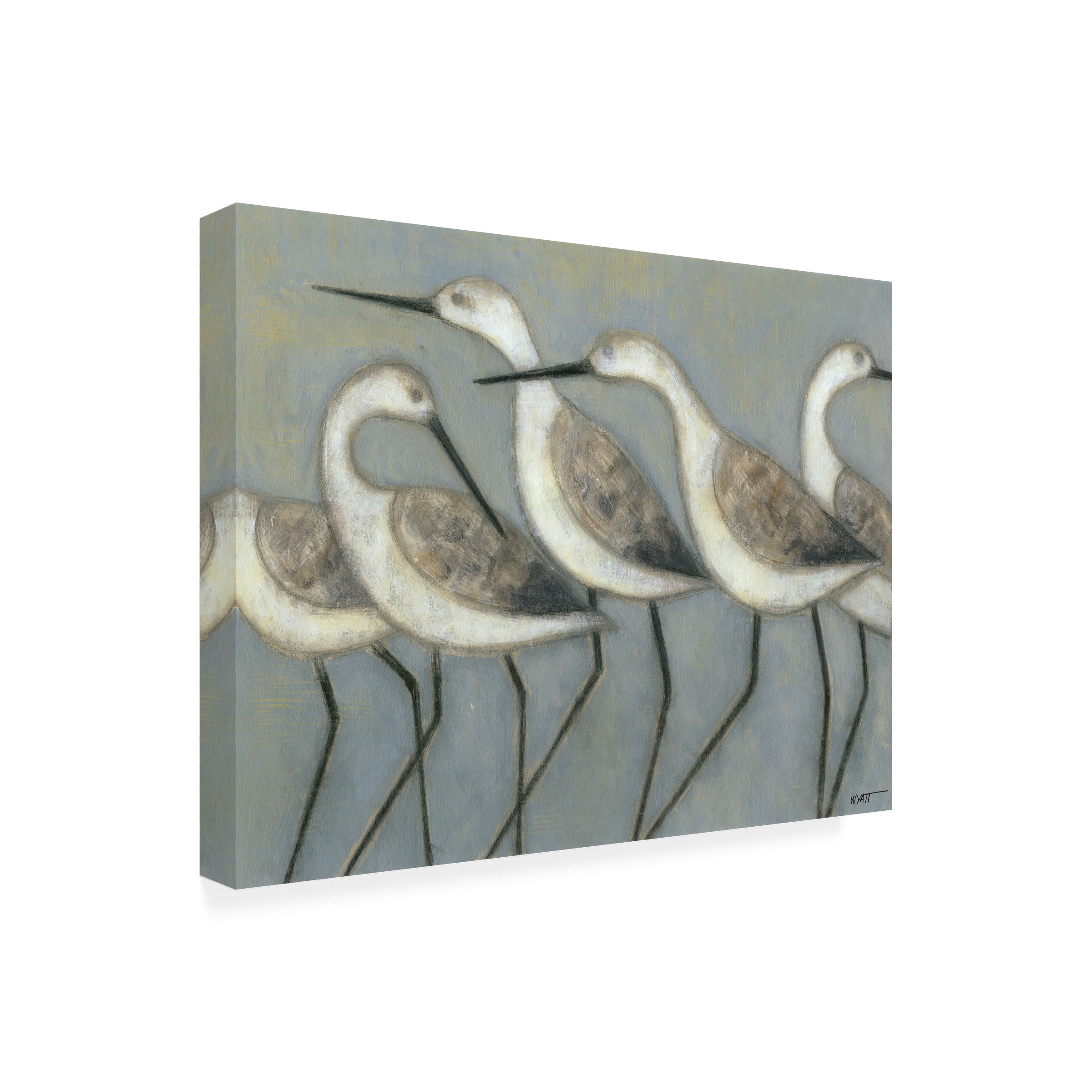 Norman Wyatt 'Shore Birds I' Outdoor All-Weather Wall Decor