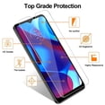 thumbnail image 2 of Hotpom Screen Protector for Motorola Moto G Pure - Clear, Case-Friendly Tempered Glass, 2 Pack, 2 of 7