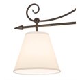 thumbnail image 3 of Meyda Tiffany 178065 Marselle 3 Light 42" Wide Linear Pendant - Bronze, 3 of 7