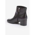 thumbnail image 2 of Comfortview Sidney Bootie Short Ankle Boot Low Heel Women's Winter Shoes (Wide Widths Available), 2 of 6