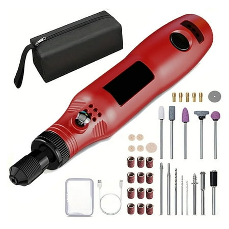 

USB Cordless Rotary Tool Kit Woodworking Engraving Pen DIY For Jewelry Metal Glass Mini Wireless Drill