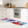 thumbnail image 3 of Rainbow Unicorns Kitchen Mat Runner Rug Rubber Mat Rectangular 15.7"x59" Washable Absorbent, 3 of 6