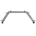 thumbnail image 4 of Tamara 13/16" Double Bay Window curtain rod Adjustable 20"-36", 38"-72" - Black,(ABay-91-2D), 4 of 4