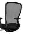 Staples Ayalon Ergonomic Task Chair with Adjustable Arms, Black Mesh