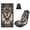 Tribal Wolf Geometric Aztec, variant on FOR U DESIGNS Tribal Deer Wolf Aztec Print Car Seat Towel Covers for Dog Pet Washable Car Towel Cover with Storage Bag Absorbent Microfiber Towel for Workout Outdoor Sport Activities