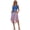 American Flag Eagle Art, variant on Binienty Sleeveless Sundress with Coqui Frog Pattern, Asymmetric Hem Midi Dress with Side Pockets for Summer Outdoor Gatherings