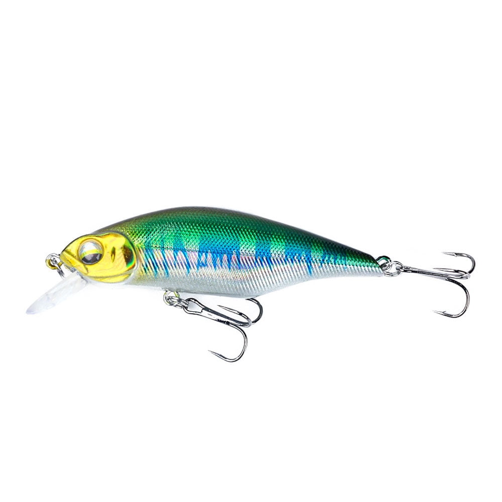 HENGJIA Fishing Lures Large Hard Bait Minnow VIB Lure with Treble Hook Life-Like Swimbait Fishing Bait Popper Crankbait Sinking Lure for Trout Bass Walleye Redfish