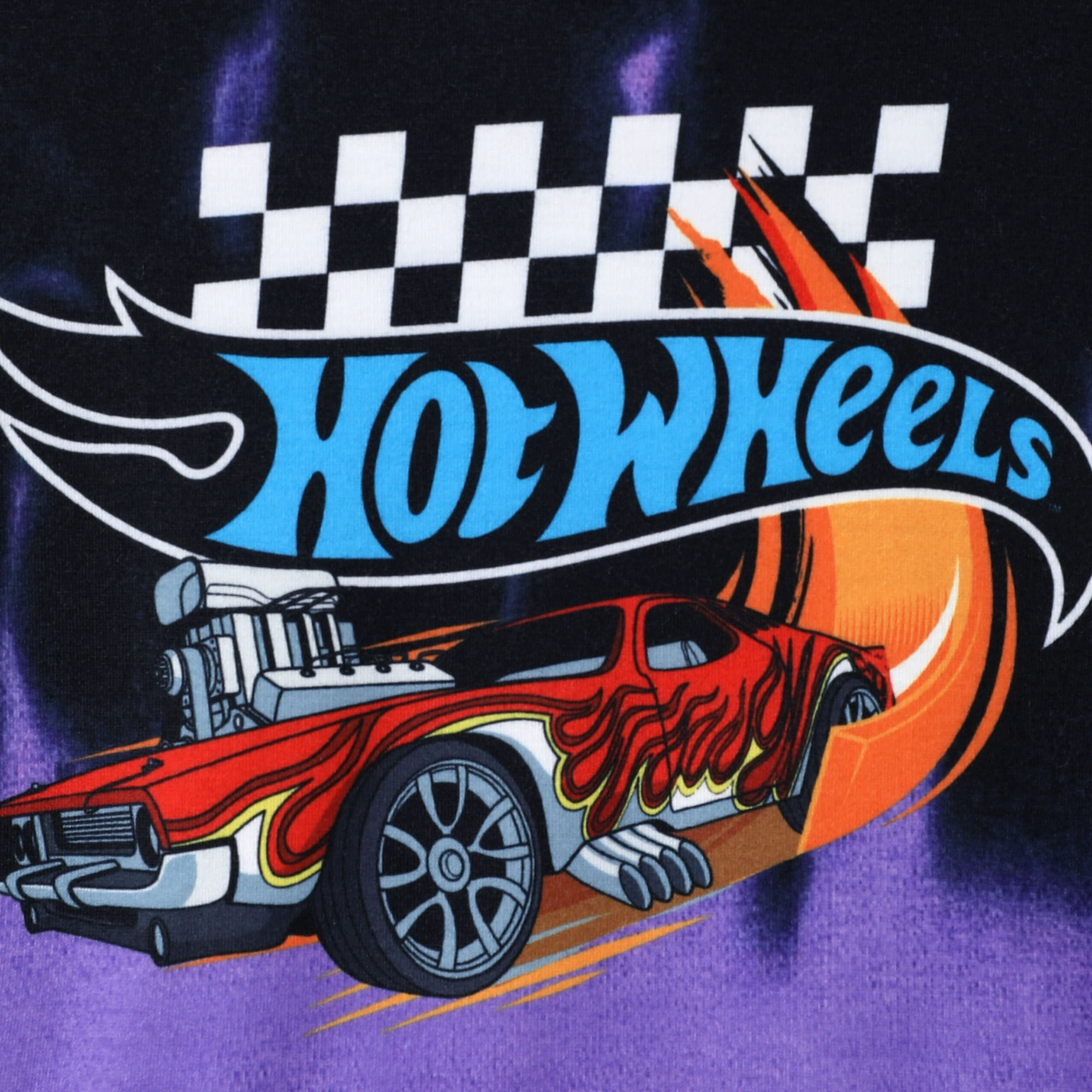 Hot Wheels Boys' 2-Piece Graphic Sweatshirt and Pants Set photo 5