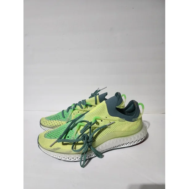 Adi - das 4D Fusio ‘Semi Frozen Yellow’ FY3603 Primeknit Running Shoes Mens 10.5