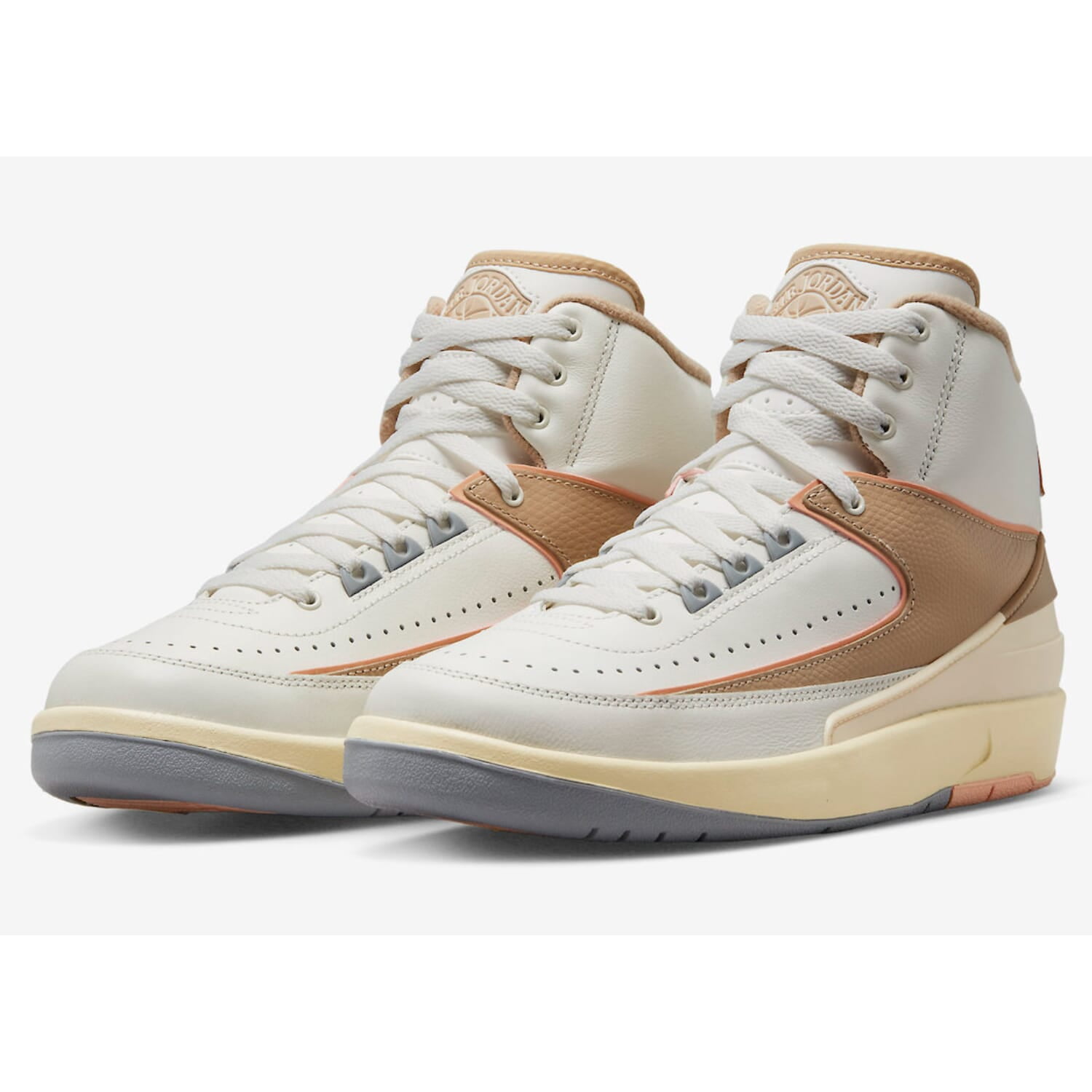 NIKE ナイキ/AIR JORDAN 2 RETRO/セイル サンセットヘイズ/DX4400-118/サイズ:27/SAランク/91【中古】 Nike Women's Air Jordan 2 Retro Shoes, Sail/Desert-Sunset Haze