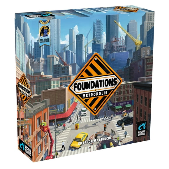 Juego de mesa de estrategia Arcane Wonders Foundations of Metropolis