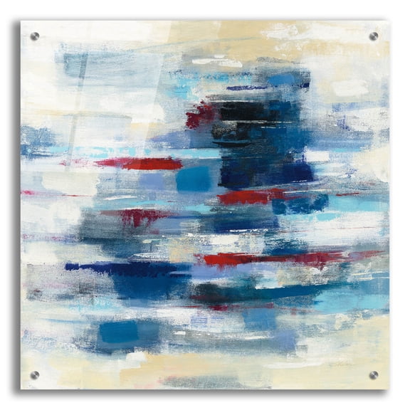 Epic Art 'Spinnaker' by Silvia Vassileva, Acrylic Glass Wall Art, 24"x24"