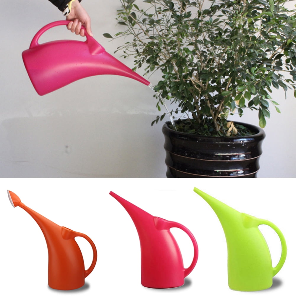 DGROEE EcoFriendly PE Watering Can, Long Spout Water Can for Garden