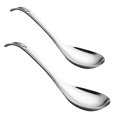 thumbnail image 4 of 2 utensilios de cocina, cucharas de acero inoxidable para azúcar, cucharón de acero inoxidable para cocinar, cuchara de arroz, cucharas de acero inoxidable para mesa, 4 of 4