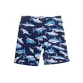 thumbnail image 1 of Pantalones estampados para niños y niñas, con cintura elástica y de secado rápido. Traje de baño de poliéster para niña., 1 of 2