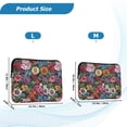 thumbnail image 4 of FORMRS 15"-15.6" Laptop Sleeve Protective Case Soft Carrying Quilted Computer Bag Cover, Vibrant Flowers Pattern, 4 of 7