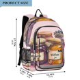thumbnail image 2 of FORMRS School Backpack 17" Student Travel Bag with Laptop Compartment, Watercolor Jam, 2 of 7