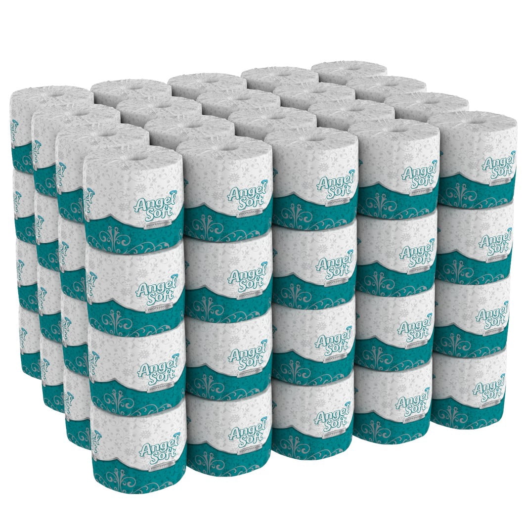 Georgia-Pacific Angel Soft, Professional Series Premium Embossed Bathroom Tissue White | 80/Case
