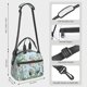 thumbnail image 2 of Easygdp Chinoiserie Floral Palm Tree Caja de Almuerzo para Mujeres y Hombres, Bolsa de Almuerzo Insulada, Bolsas Reutilizables Impermeables para Viajes, Trabajo y Picnics, 2 of 7