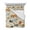 Beige, variant on Quilts Twin Size Bedding Set, Blue Plaid Cat Lightweight Quilted Comforter, Funny Cute Fish Leaves Bubble Soft Reversible Bedspread Coverlet with Pillow Covers for All Season, 68" x 86"