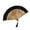 Black2, variant on Elegant Paper Fans Set Handheld Folding Fan for Outdoor Park Party Style Zen Theme Decorative Accessories Paper Pom Poms and Sprinkle Decorations Craft Pompoms Small