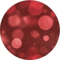 thumbnail image 1 of Ahgly Company Tapis Rond Lavable en Machine Intérieur Transitionnel Rouge, 3 Pieds Rond, 1 of 7