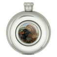 thumbnail image 1 of Minnesota Gobbler Turkey Round Stainless Steel 5oz Hip Drink Flask, 1 of 4