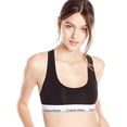 thumbnail image 2 of Calvin Klein Modern Cotton Unlined Bralette F3785 Color: Black Size: X LARGE, 2 of 11